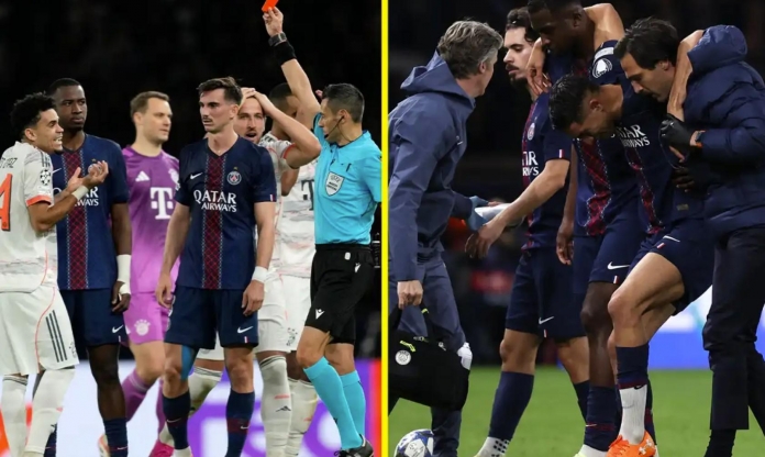Tranh cãi dữ dội trận PSG vs Bayern Munich