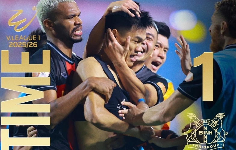 Thrilling Victory Over SLNA, Ninh Bình Secures Top Spot