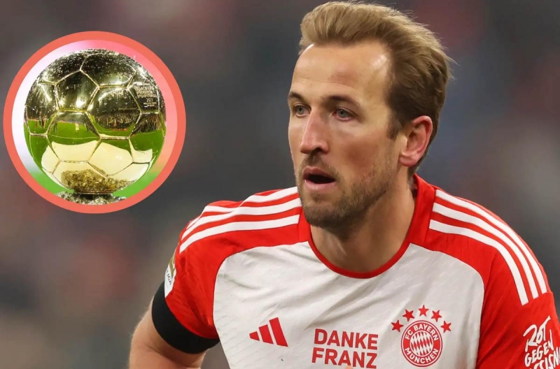 What does Kane need to do to win the Ballon d'Or before retiring?
