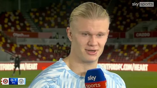 Man City struggled to beat Brentford, with Haaland mocking the opponent's 'unique and strange' tactics.