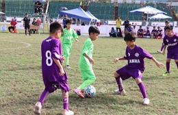 Opening Ceremony of the VJSS Citywide Children’s Football Tournament in Can Tho 2025
