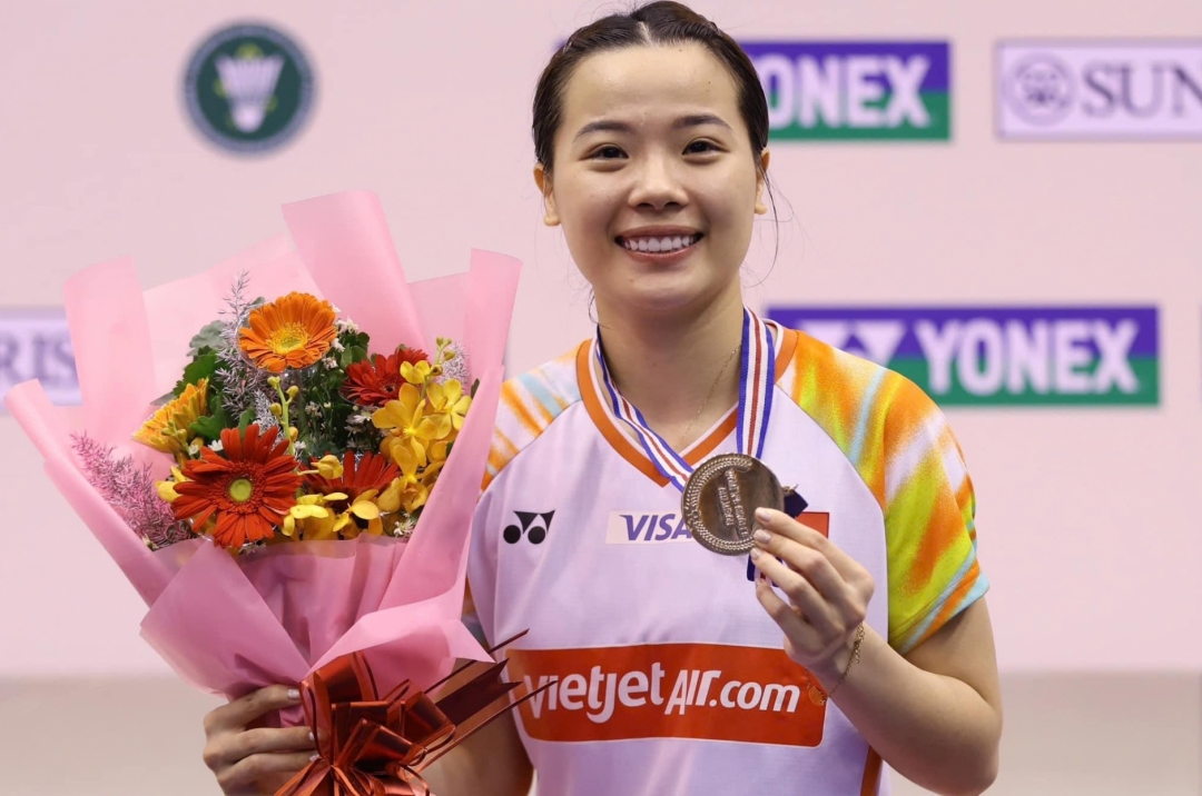 Nguyễn Thùy Linh continues to rank highly on the world leaderboard