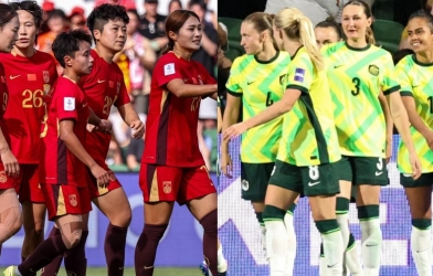 Identify the top four teams advancing to the semifinals of the 2026 Asian Cup