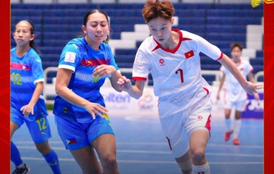 Live broadcast of Vietnam Women's Futsal vs Myanmar, 13:30 today, 26/2