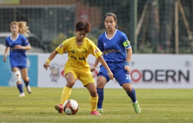 Thái Nguyên T&T caused a surprise in the 3rd round of the National U19 Women's Championship