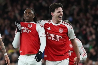 Arsenal aims for the title, Rice warns Man City ahead of the big clash