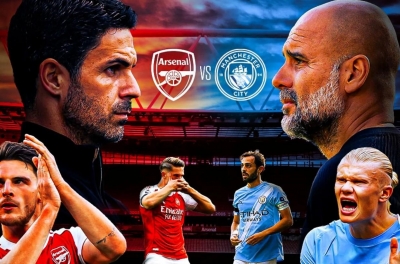 Supercomputer Predicts Outcome of 'Final' Match Between Man City and Arsenal