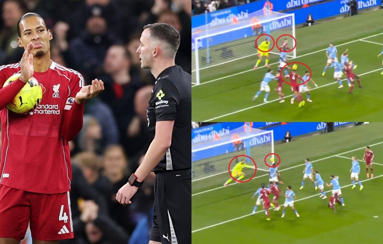 Was Van Dijk's goal blatantly stolen against Man City?