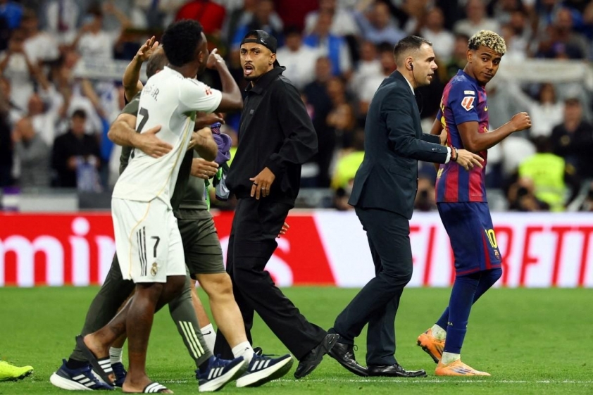 Yamal đang gặp phải quá nhiều drama liên quan đến trận Siêu kinh điển. (Ảnh: ESPN)