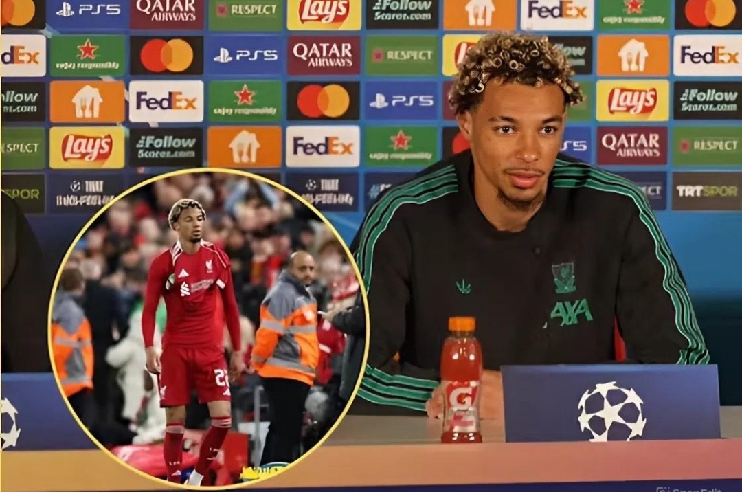 'Liverpool's New Star Speaks Out for the First Time After a Foolish Red Card