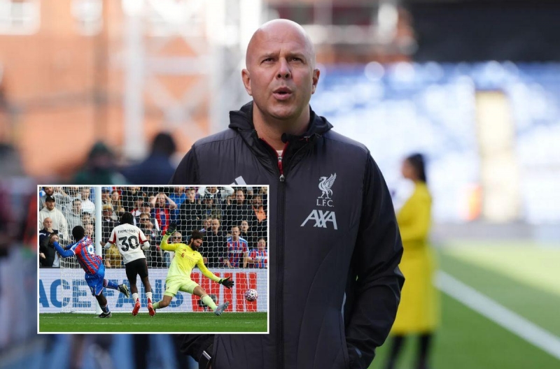 Arne Slot blames a player for Liverpool dropping points