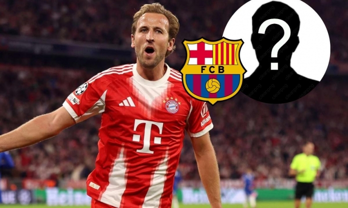 Thay thế Harry Kane, Bayern cạnh tranh mục tiêu với Barca