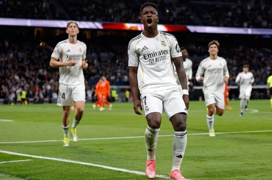 Without Mbappe, Vinicius leads Real Madrid back to the top spot