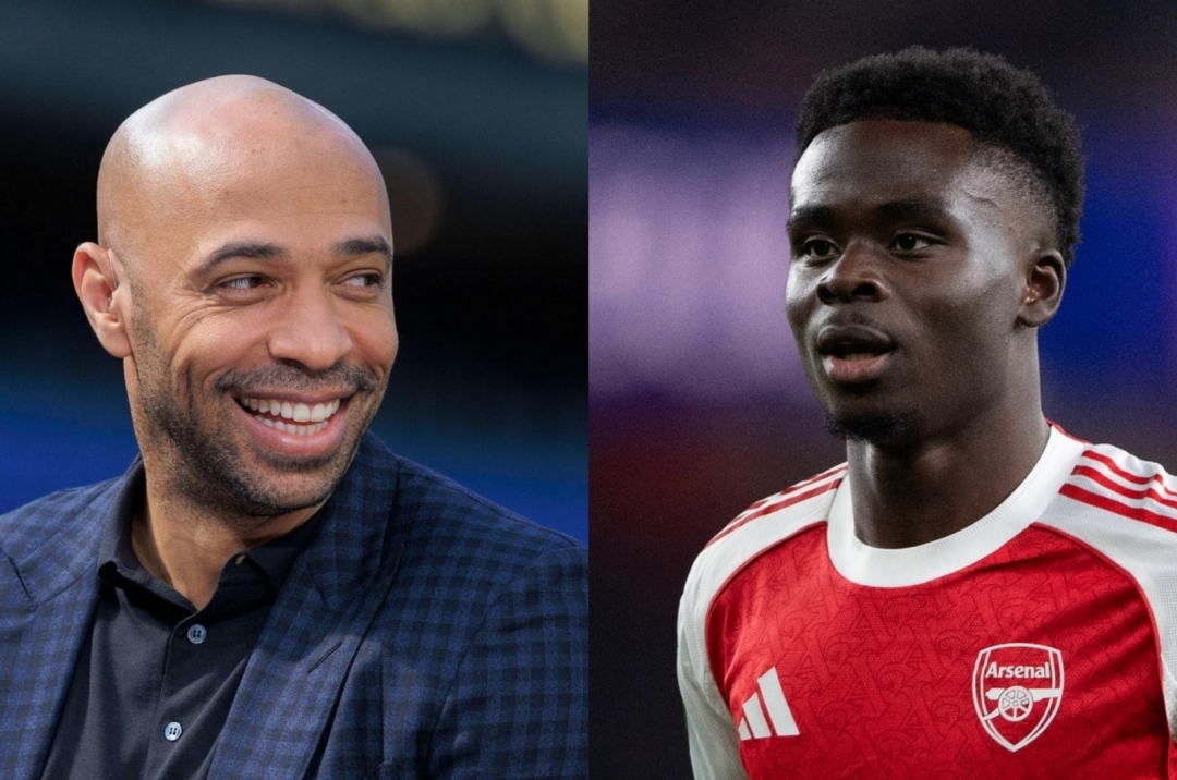 Thierry Henry speaks out as Saka reaches an incredible milestone