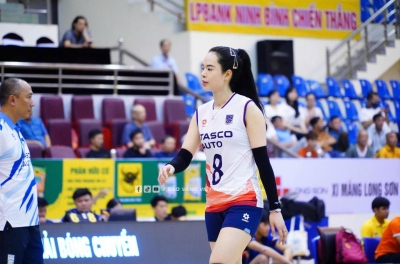 Live coverage of women's volleyball Hanoi Tasco Auto vs VietinBank, 14:00 today March 20