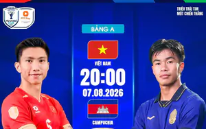Watch live football from the ASEAN Cup 2026 today, August 7th.