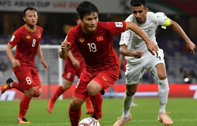Southeast Asian fans react strongly as the Vietnam national team takes on a West Asian side in the Asian Cup.