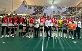 Vietnamese volleyball queen clinches championship on the first day of Spring, ready to conquer new goals