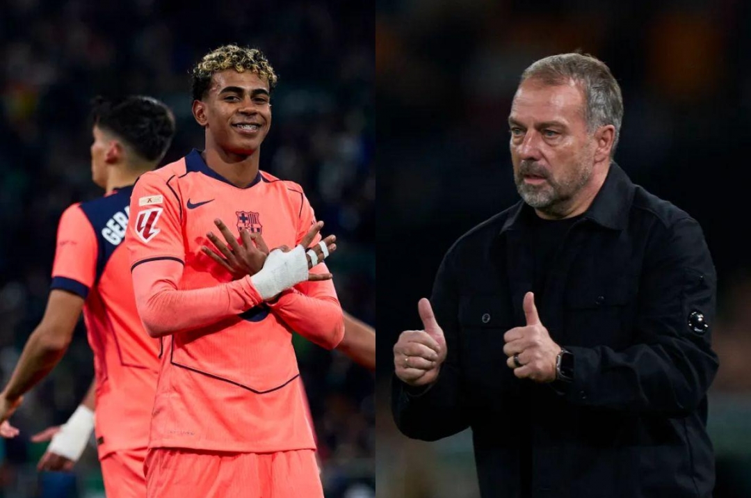 Hansi Flick: 'Yamal's new position truly impresses me'