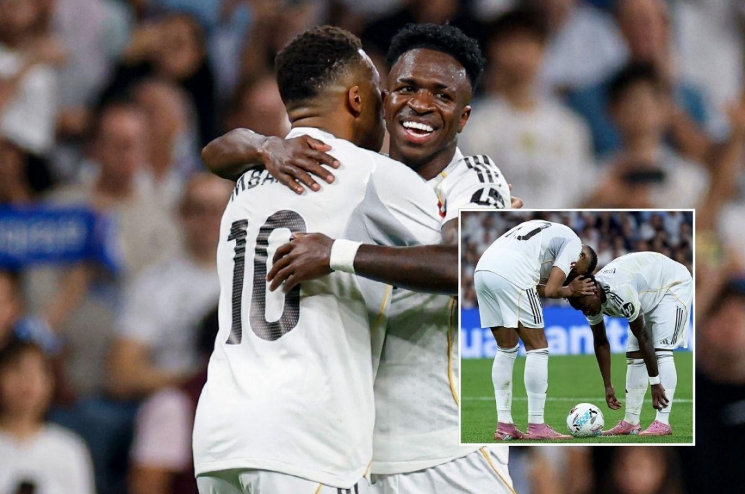 Mbappe displays his class with a kind gesture towards Vinicius