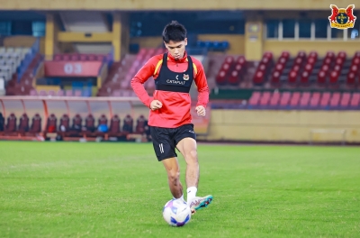 Vietnam U23 star scores the first goal for the 'V-League Galaxy'