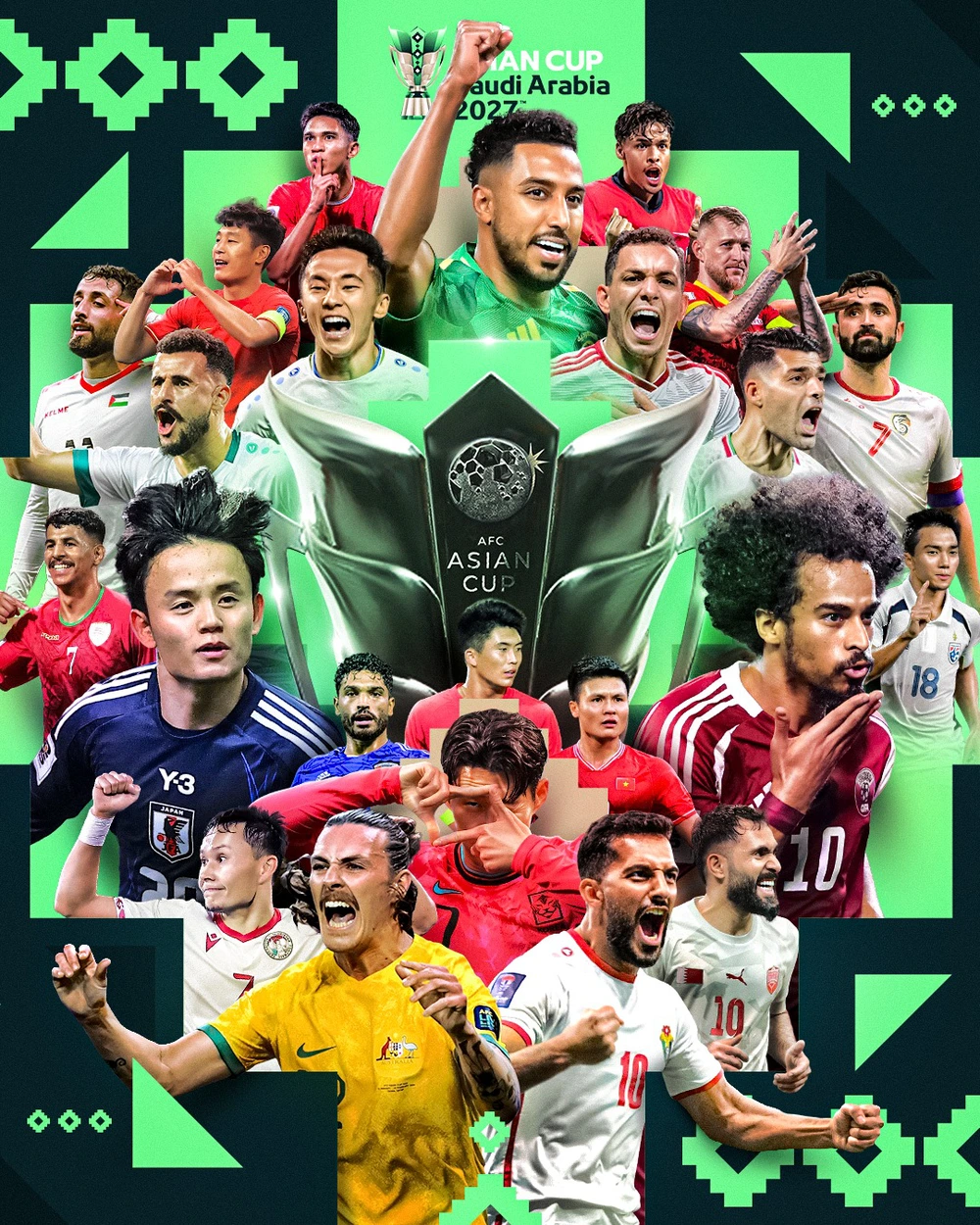 Bốc thăm Asian Cup 2027: Những con số biết nói - Ảnh 2.