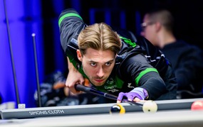 Winning 11 consecutive frames, the European pool player dubbed the 'destroyer' only reached the quarter-finals in the Hoàng Sao tournament