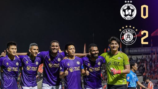 Easy victory in Da Nang, Hanoi surpasses defending champion Nam Dinh to enter the V-League Top 6