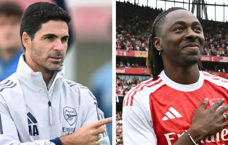 Mikel Arteta: &#34;Eze radiates a unique aura&#34;