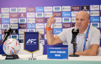 The Iraq coach is proud of his players despite missing out on a spot in the Asian futsal final.