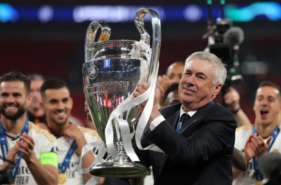Coach Ancelotti points to a surprising name as Champions League champion