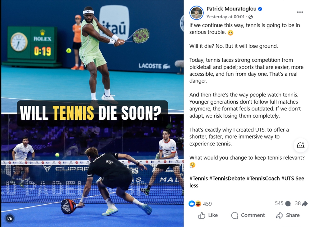 Chuyên gia quần vợt hàng đầu thế giới lên tiếng trước 'cơn sốt' pickleball - Ảnh 1.