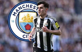 Manchester City is prepared to break the world transfer record to sign an English Premier League defender.