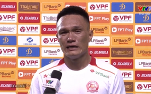 Player who was once banned for match-fixing bursts into tears after winning the National Cup, hopes to return to Vietnam national team