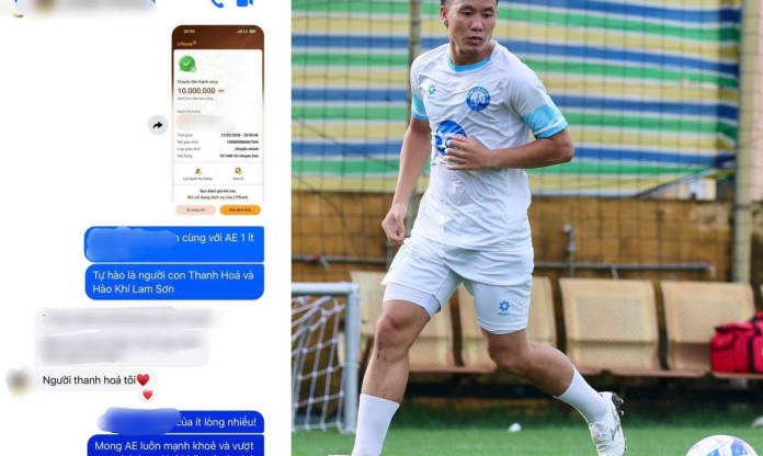 Tô Văn Vũ, Bùi Tiến Dũng ủng hộ CLB Thanh Hoá vượt qua khó khăn