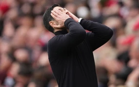Mikel Arteta: 'The defeat felt like a punch in the face'