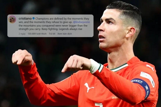 Not only a superstar, Ronaldo stirs emotions with a heartfelt gesture