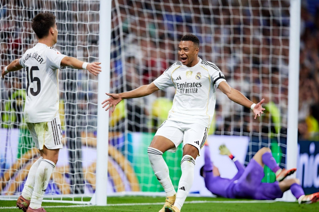 Mbappe shines brightly, Real Madrid extends lead over Barca in La Liga