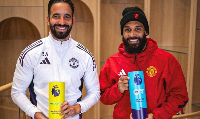 MU ẵm trọn 2 giải thưởng quan trọng nhất tháng của Ngoại hạng Anh