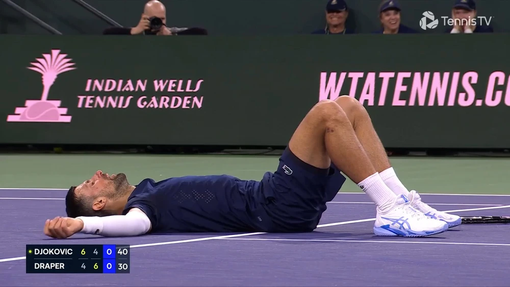 Djokovic dừng bước trước nhà đương kim vô địch ở vòng 4 Indian Wells - Ảnh 1.