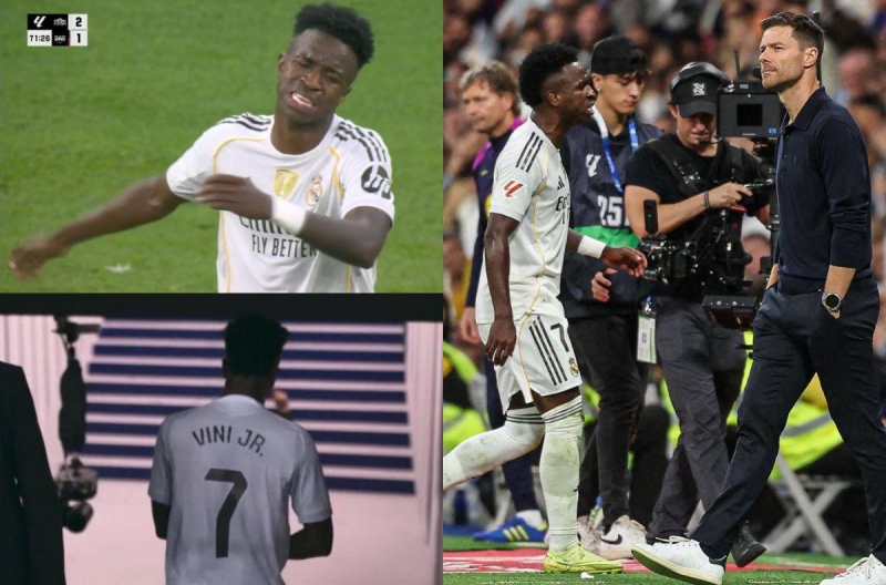 Xabi Alonso speaks out after Vinicius' outburst in El Clasico