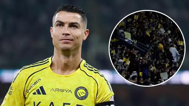 CĐV Al Nassr đồng loạt thể hiện quan điểm của mình về Ronaldo