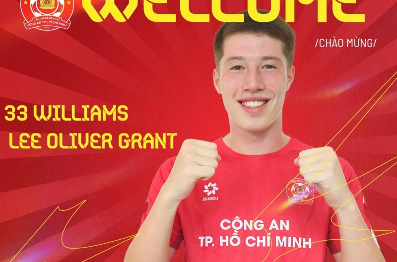 Vietnamese overseas striker standing 1.90m officially joins Ho Chi Minh City Police FC