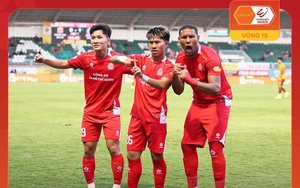 20-year-old Vietnamese-origin player scores against Trung Kiên in V-League