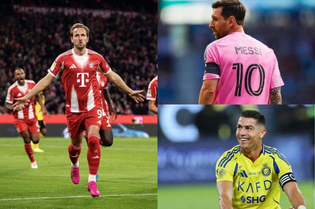 Harry Kane reminds Bayern&#39;s coach of Messi and Ronaldo