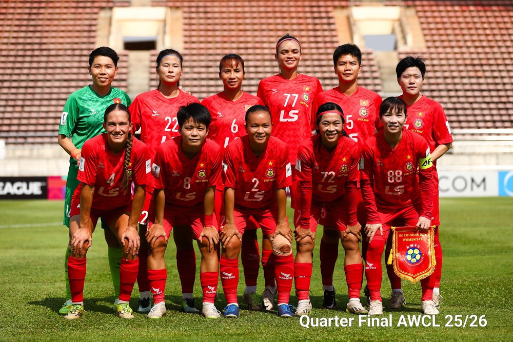 Nữ TP.HCM gặp đại diện Hàn Quốc, Triều Tiên ở AFC Women's Champions League - Ảnh 1.