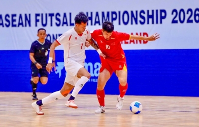 Live coverage of Vietnam vs Timor Leste futsal match, 17:30 today, April 7