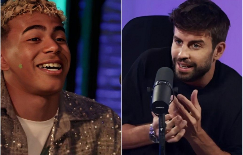 Pique engages in a heated verbal exchange ahead of the big Real vs Barca showdown.