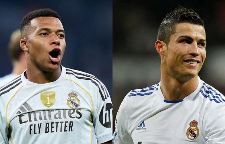 Mbappe reaches Ronaldo's shining milestone at Real