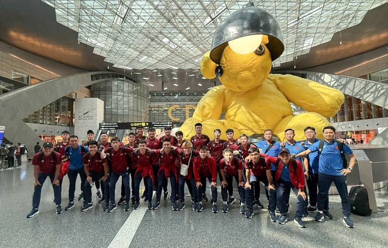 U23 Vietnam travels half a day, preparing to arrive in the UAE